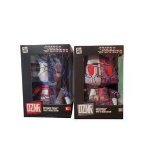 Transformers Optimus Prime And Megatron Yume DZNR Plush Collection 2022 Hasbro